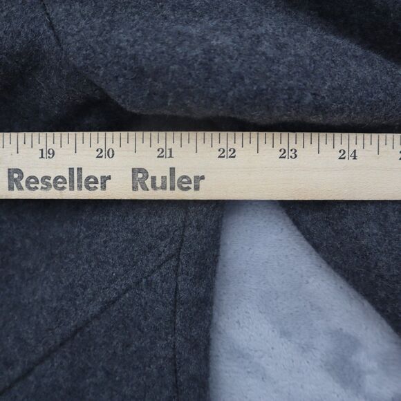 Merona Blazer Womens XXL Black Double Breasted Peak Lapel Long Sleeve Jacket - Picture 7 of 16